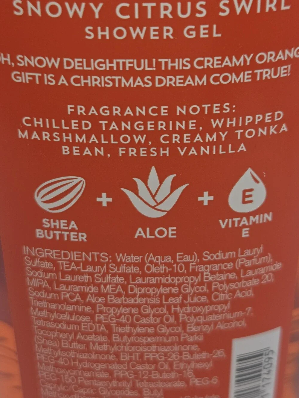 Bath & Body Works Snowy Citrus Swirl Shower Gel & Lotion Set